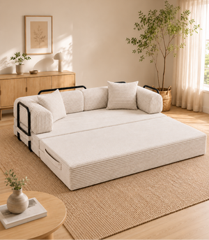 Convertible Sleeper Sofa Bed for Small Spaces