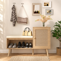 Shoe Storage Bench for Small Entryway