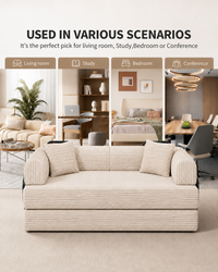 Convertible Sleeper Sofa Bed for Small Spaces